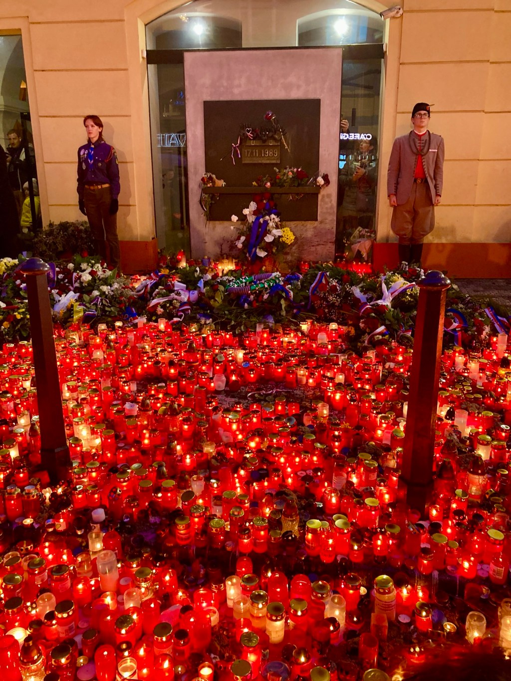 Velvet revolution celebration